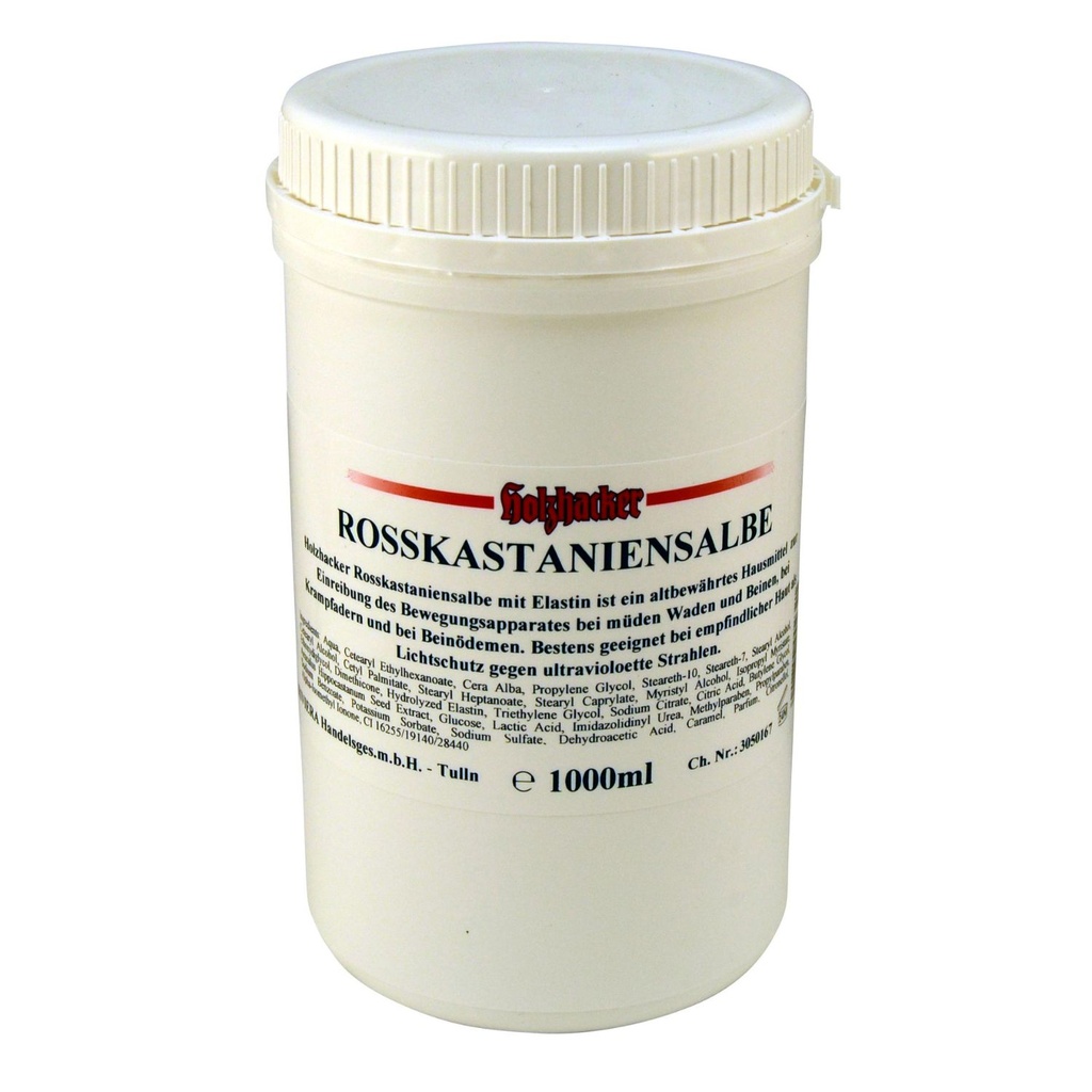 [RKCR1000P] Holzhacker Rosskastaniensalbe 1000 ml