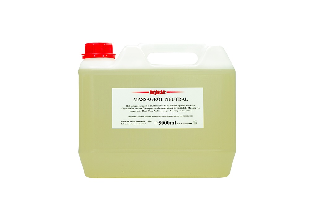[MASO5000] RIVIERA Massageöl neutral  5000 ml