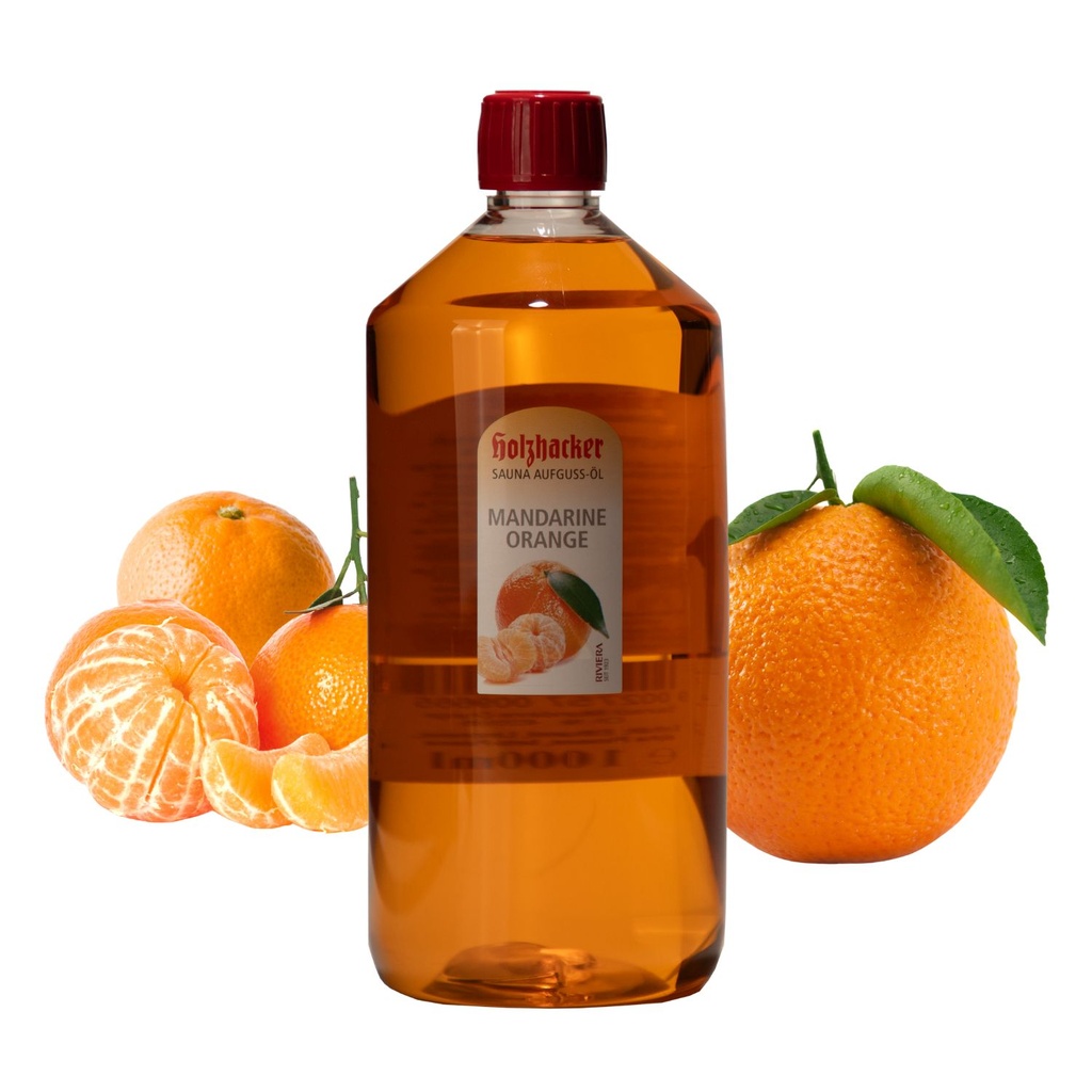 [SOMO1000] Holzhacker Sauna Aufguss-Öl Mandarine-Orange 1000 ml