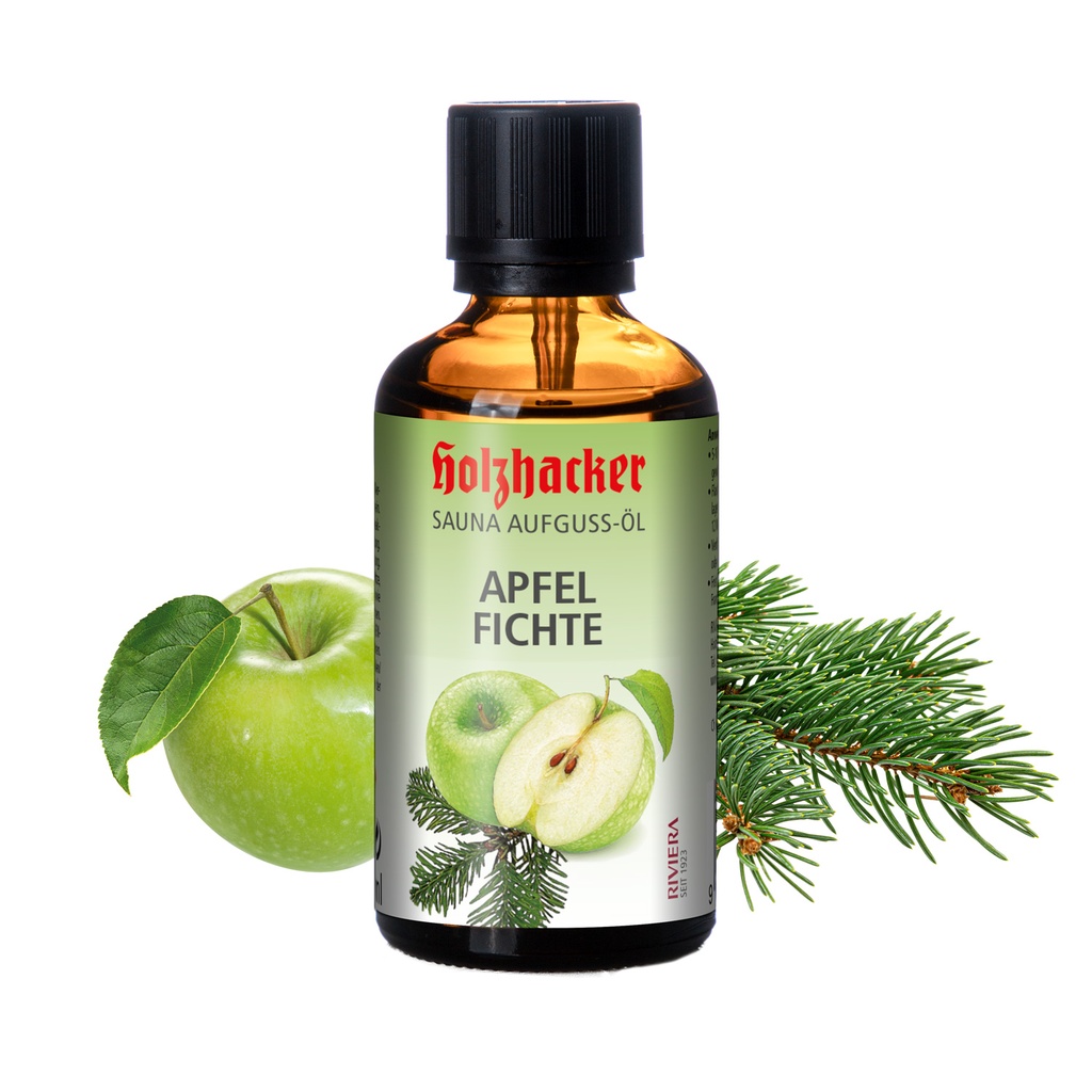 Holzhacker Sauna Aufguss-Öl Apfel-Fichte 60 ml