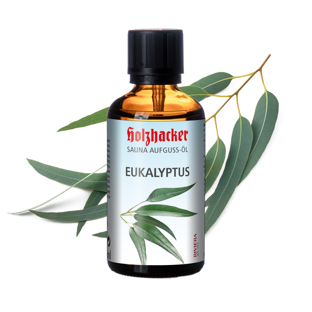 [SOEU0060] Holzhacker Sauna Aufguss-Öl Eukalyptus 60 ml