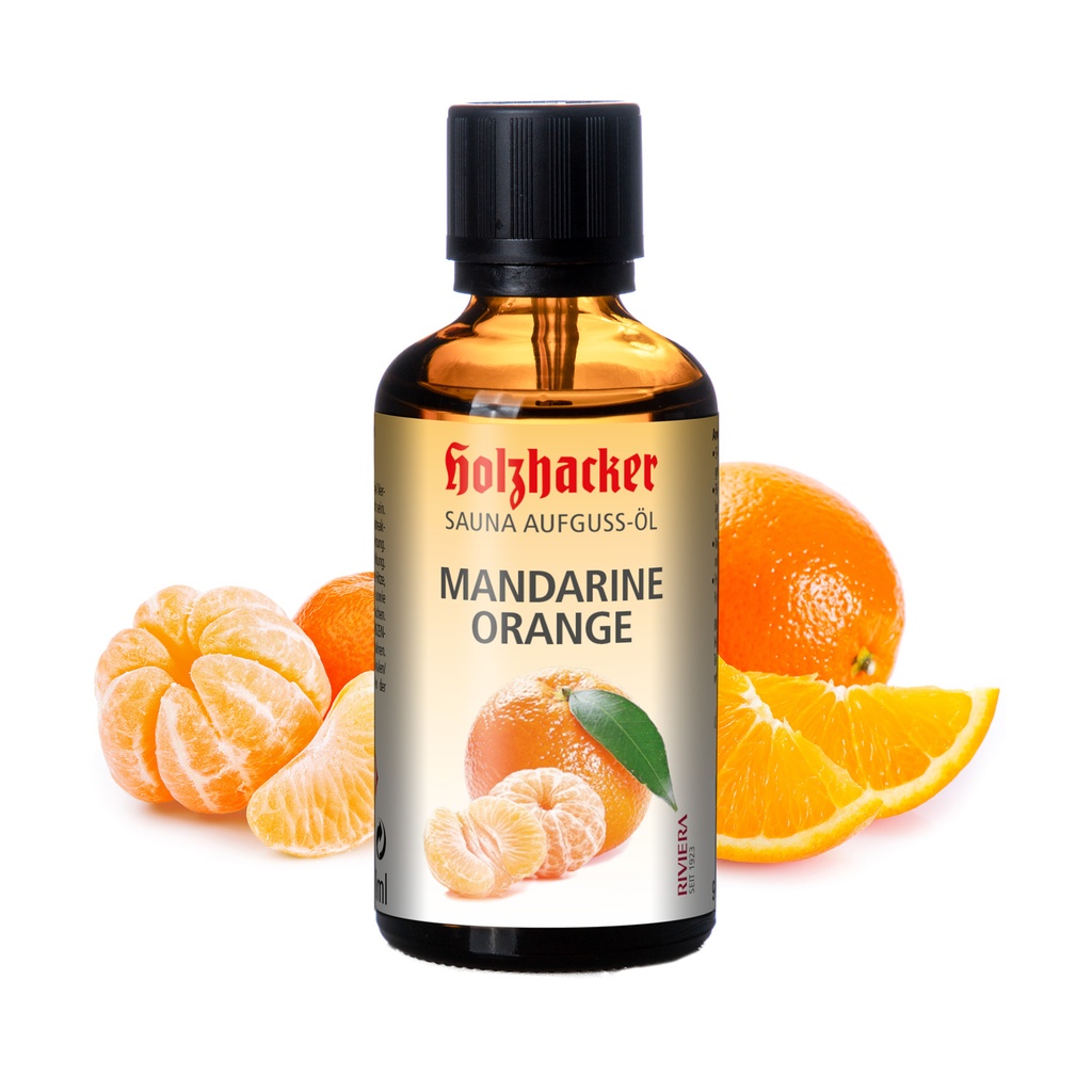 [SOMO0060] Holzhacker Sauna Aufguss-Öl Mandarine-Orange 60 ml 